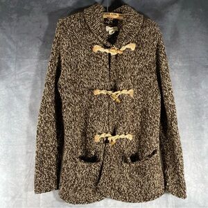 Denim & Supply Ralph Lauren Vintage Cable Knit Cardigan Shawl Neck Sweater S